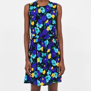 Zara floral dress